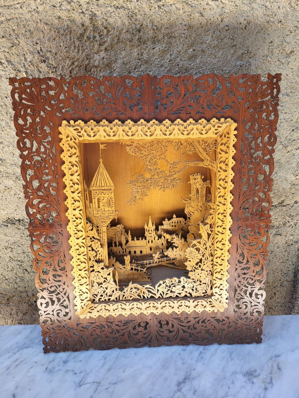 Tutte le decorazioni: Decorazione/quadro in legno – Usato da Sonvico venduto da nuvola04