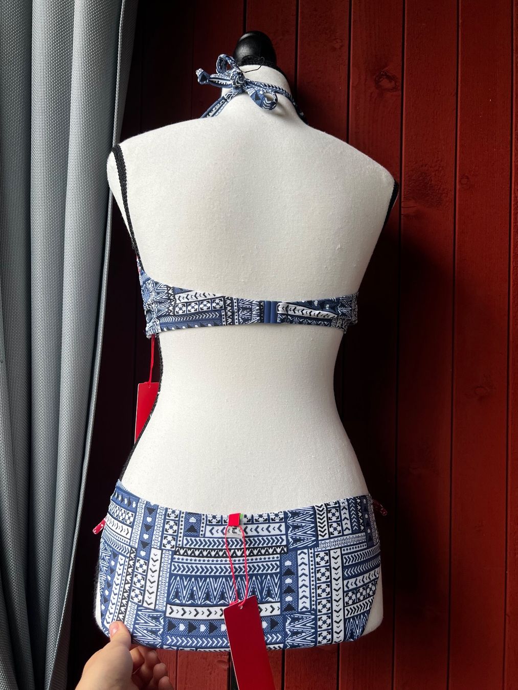 Costumi da bagno & Bikini: Neuer Bikini, exotisches Muster, Gr. 38, B/C – Nuovo e nell'imballaggio originale da Riehen venduto da edu_92w7 8