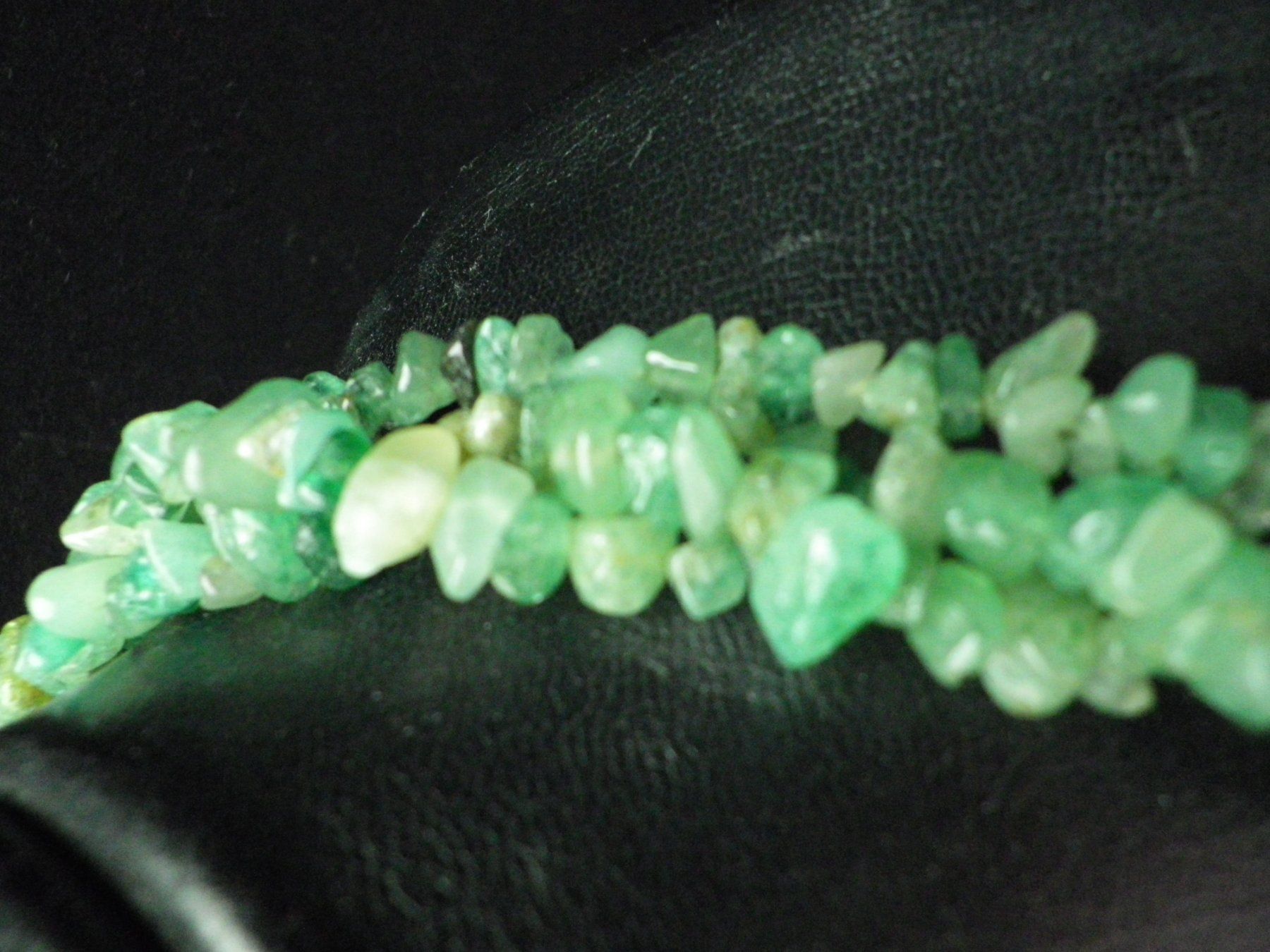 Catenine: Statement Kette aus Echtstein Aventurin – Usato da Reinach BL venduto da Annodomini 5