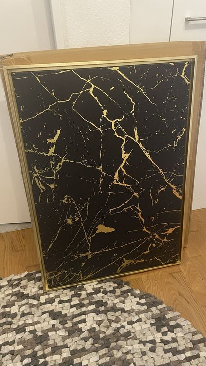 Foto & Immagini: Pfister Bild Gold & schwarz 100x69 cm – Usato da Oberwil BL venduto da J.L.