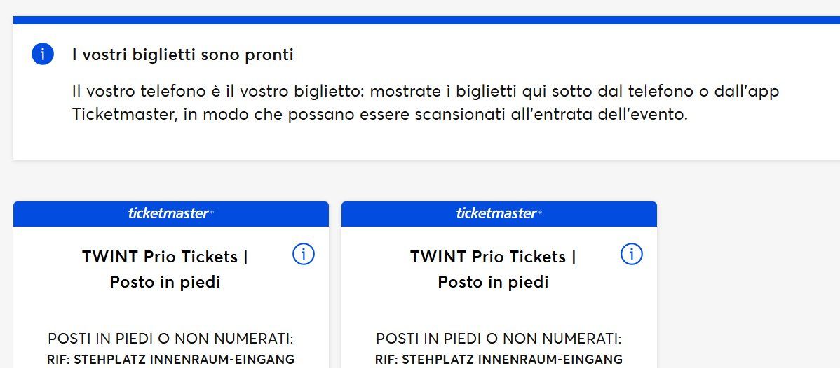 Tickets: 2x Stehplätze Tickets - Metallica M72 Tour Zürich 27.05.2026 – Neu (gemäss Beschreibung) aus Chiggiogna von TheLegend88 3