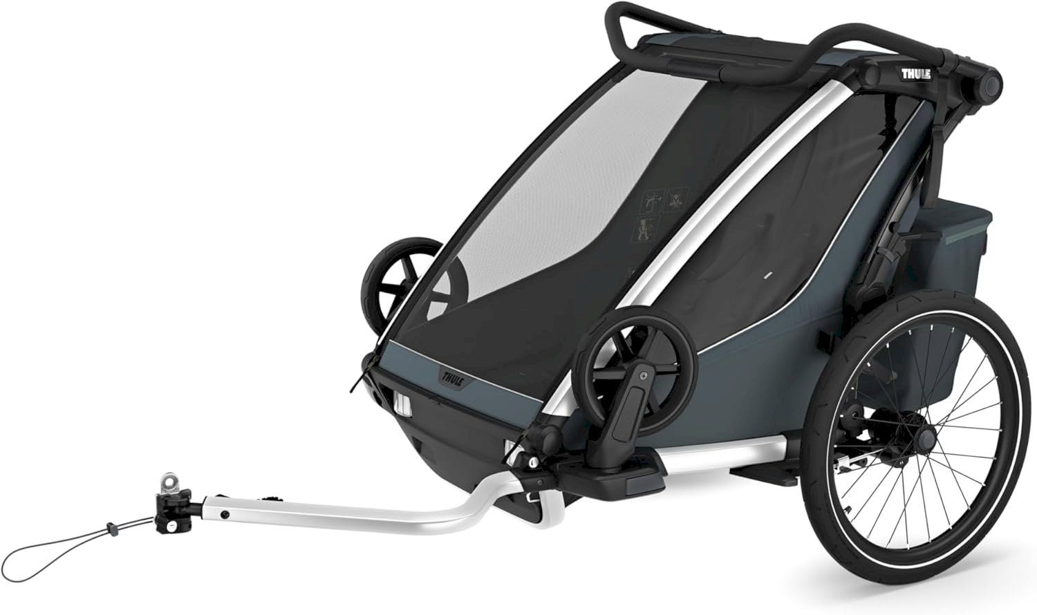 Thule Remorques: Thule Chariot Cross 2 double – Neuf avec emballage d'origine à Bottighofen par zaap 3