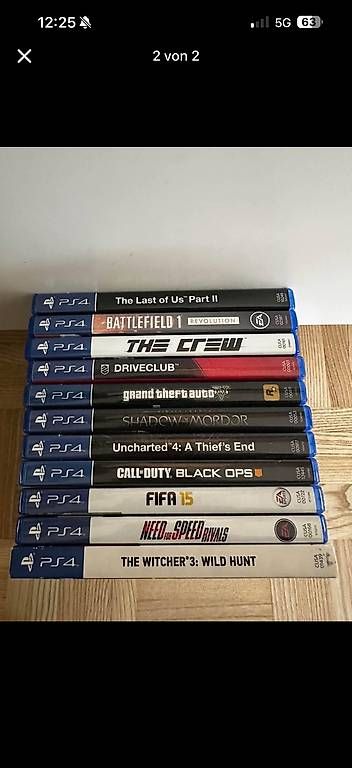 Console: Playstation 4 plus 11 games – Usato da Bad Ragaz venduto da Fabian7000 1