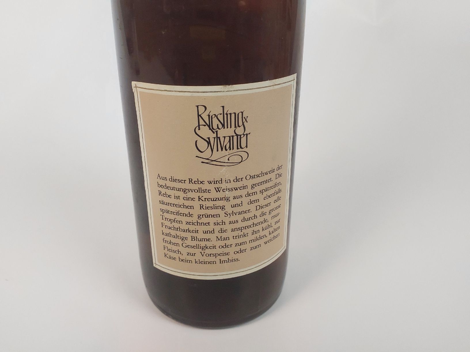Vins: Ostschweizer Riesling x Sylvaner 1977 – Neuf (Voir description) à Luzern par CaritasZentral 2