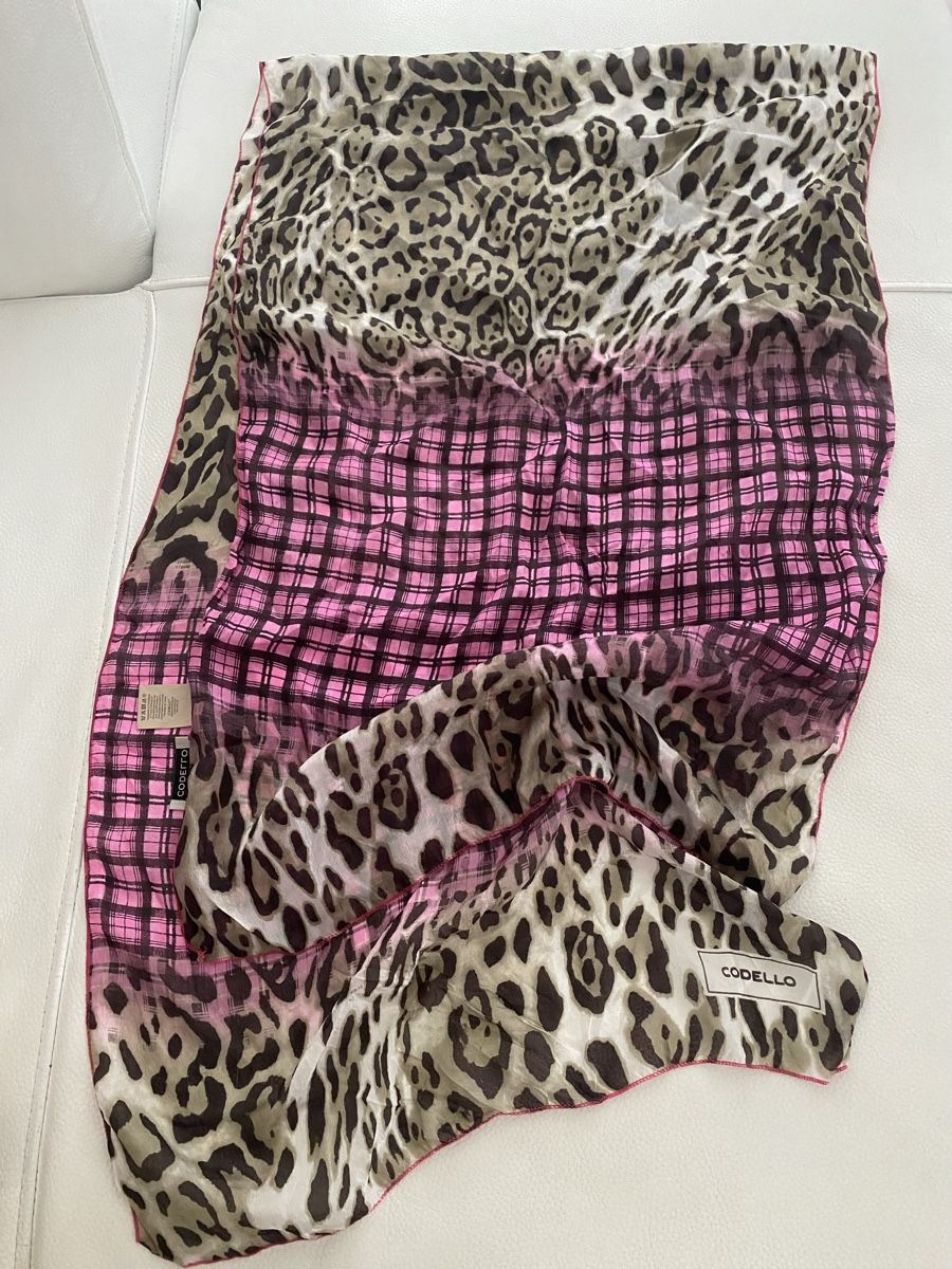 Codello Foulard & Sciarpe: Codello Seiden Schal 🌸 – Usato da Opfikon venduto da Luis144 9