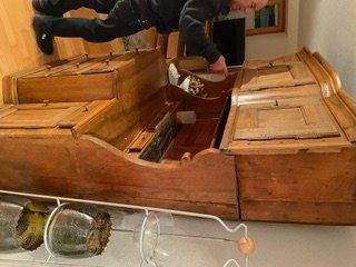 Credenze: Stubenbuffet massiv Nussbaum – Usato da Weesen venduto da knorrli123 7