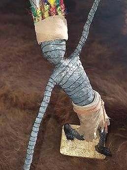 Skulpturen & Statuen: Indianer-Skulptur Chief Standing Bull – Gebraucht aus Waltensburg/Vuorz von Buddhas 1