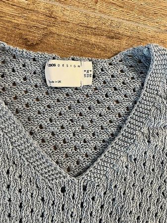 ASOS cropped Grobstrick-Pullover Gr. 36