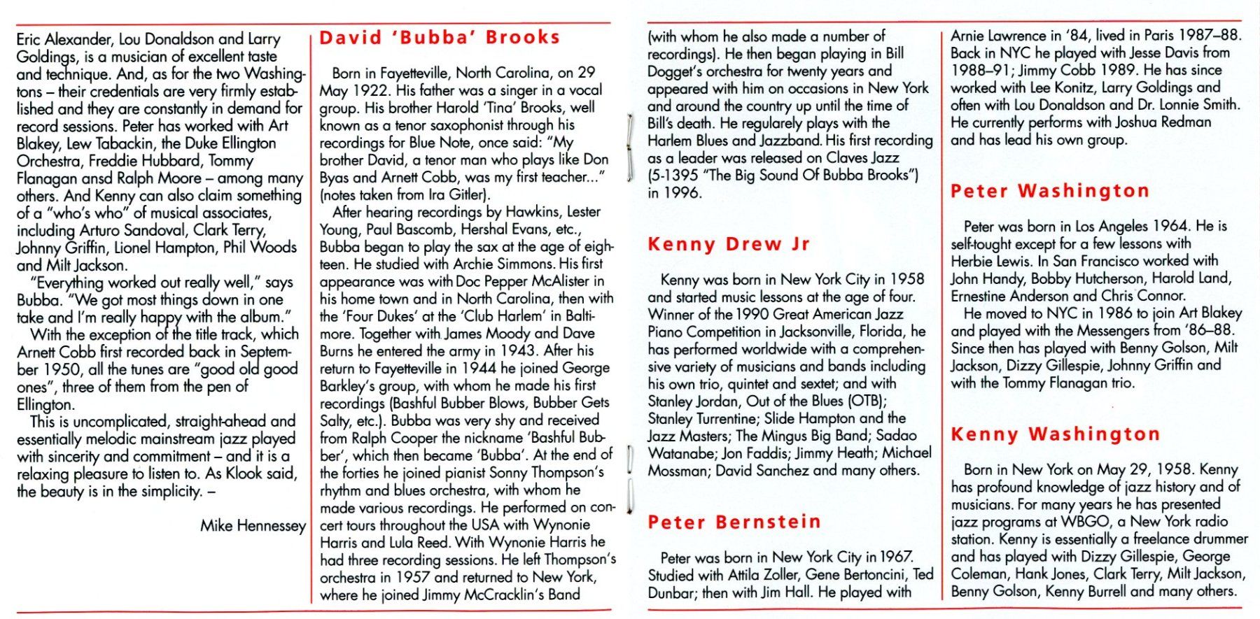 CDs: CD - DAVID BUBBA BROOKS - smooth sailing – Neuf (Voir description) à Morges par evnocha3 5
