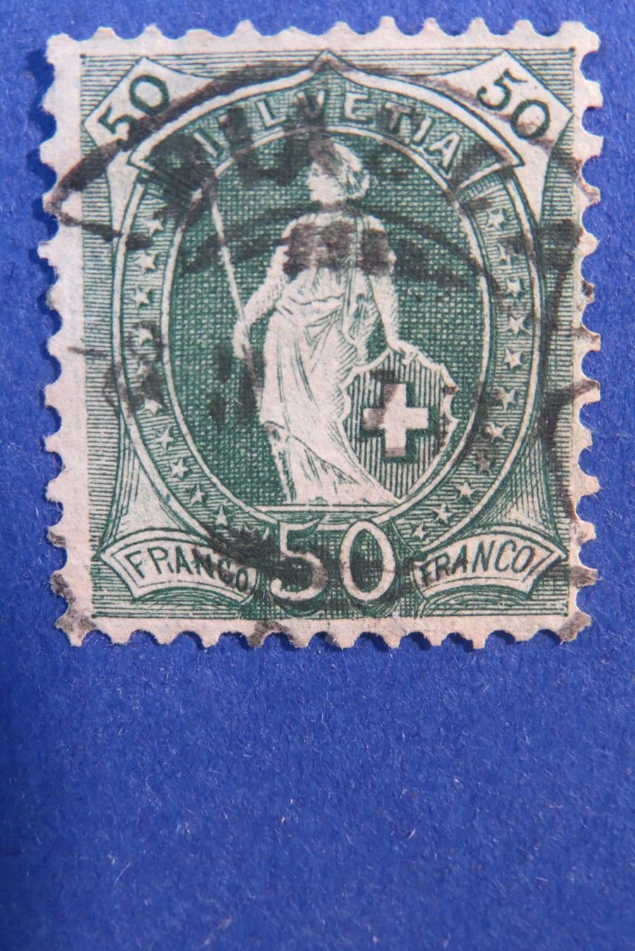 Alle Briefmarken: Serie Nr.86A-93A, 8 Werte gestempelt - SBK: 657.-. – Gebraucht aus Brunnen von Kumari 2