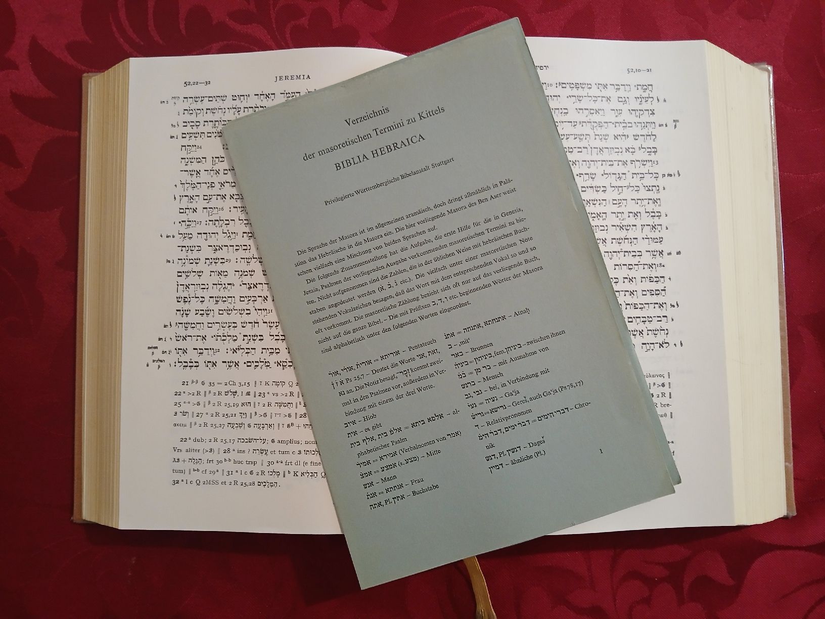 Livres: Biblia Hebraica – D'occasion à Le Sentier par arc_2thy 6