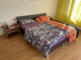 2 Betten /  Doppelbett
