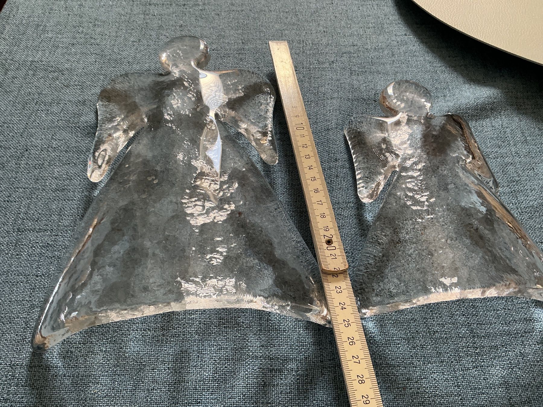 Glasi Hergiswil Tutte le decorazioni: 2 Engel  Glasi  Hergiswil – Usato da Wettingen venduto da Andres54 3