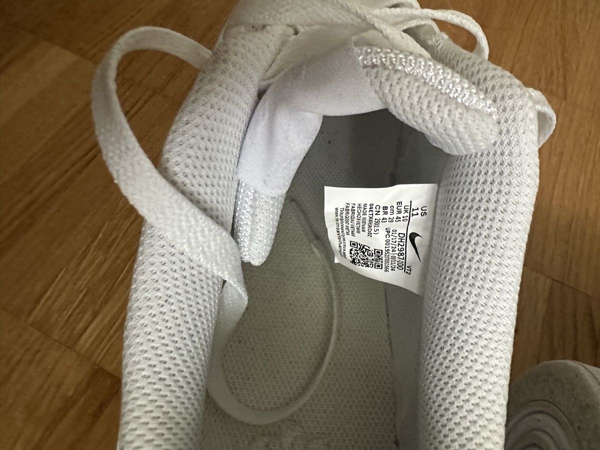 Nike Scarpe da uomo: Nike Lederschuhe Gr.45 weiss – Nuovo (secondo la descrizione) da Adliswil venduto da Michi93 3