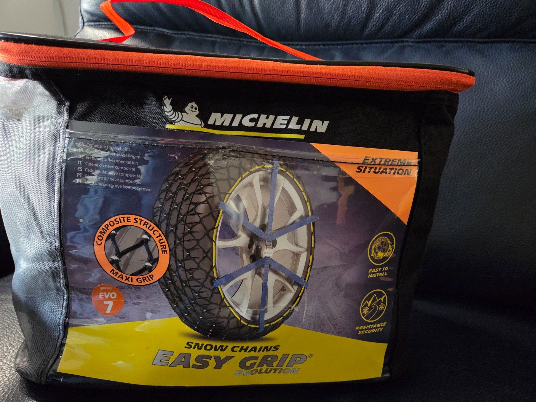 Schneeketten: Chaînes neige Michelin Easy Grip Evolution EVO 7 – Neu und originalverpackt aus Geneve von renardluc