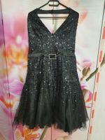 Schönes Neckisches Pailletten Kleid Gr. M/L