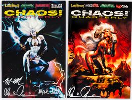 CHAOS! COMICS - LADY DEATH - QUARTERLY 1-2 LTD 150