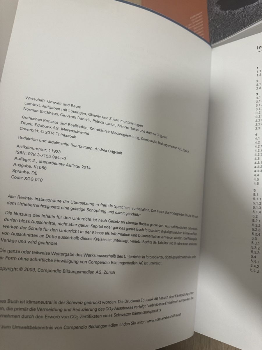 Bücher: Compendio Geographiebücher / Lehrmittel – Neu (gemäss Beschreibung) aus Zollikofen von mon_mj72 6