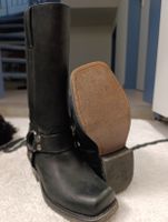 Sancho Boots Leder Schwarz Groesse 36 Neu