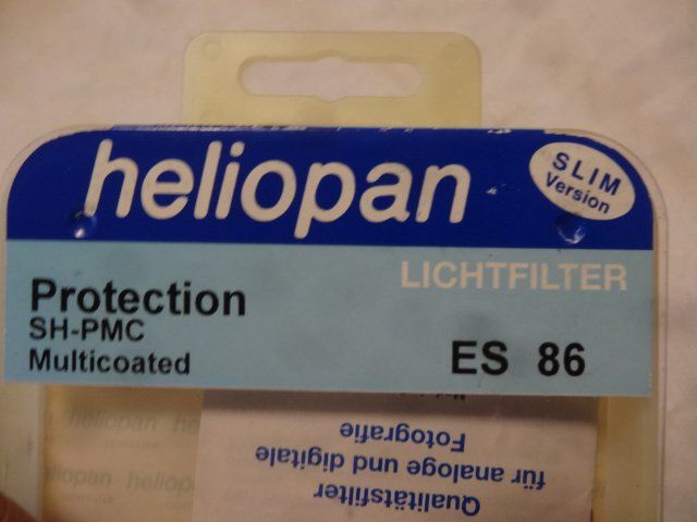 Filtri: HELIOPAN PROTECION SH-PMC MULTICOTED ES86MM FILTER-BOX-CLAR – Usato da zürich venduto da ahmad01