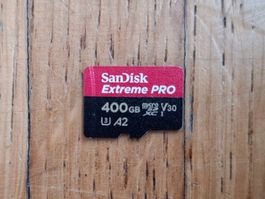 SanDisk Extreme PRO microSDXC 400GB V30 A2 ❗️Neupr. 211.-❗️