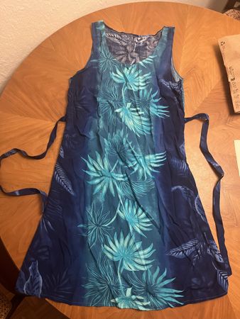 Blau/Türkis Kleid