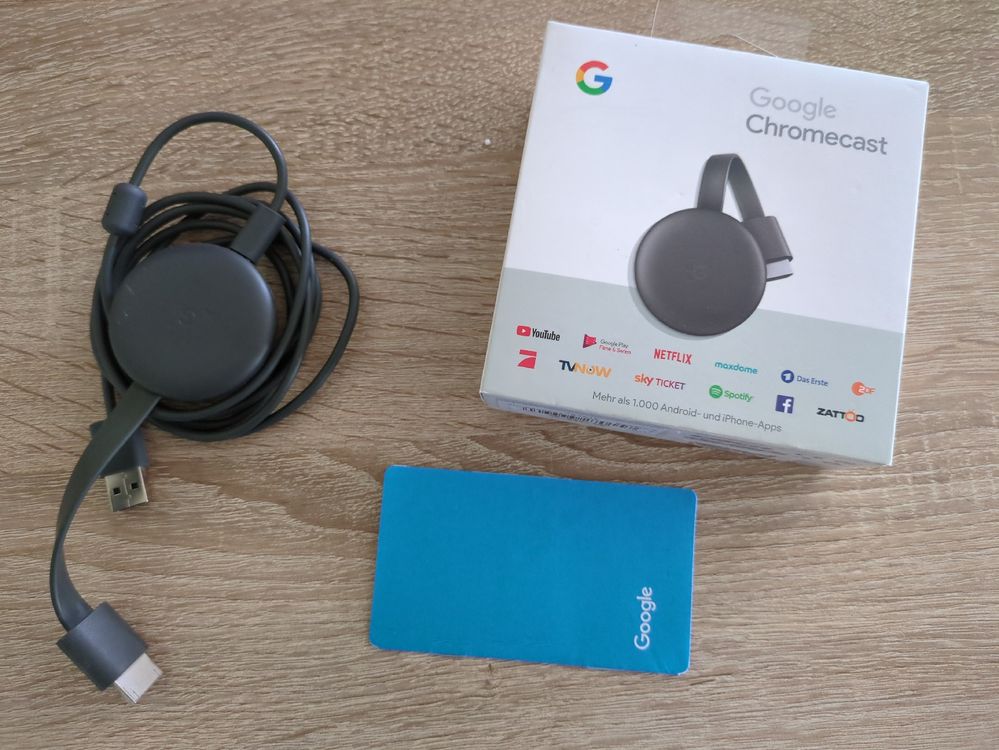 Google Chromecast Streaming Media Player (Gebraucht) in Sarmenstorf für ...