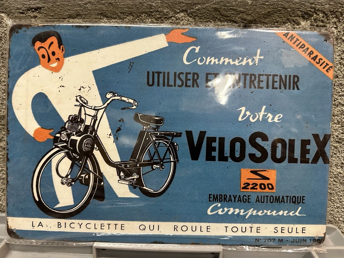 Schilder: Velosolex Moped töffli solex 2 takt – Neu (gemäss Beschreibung) aus Reinach AG von rares75