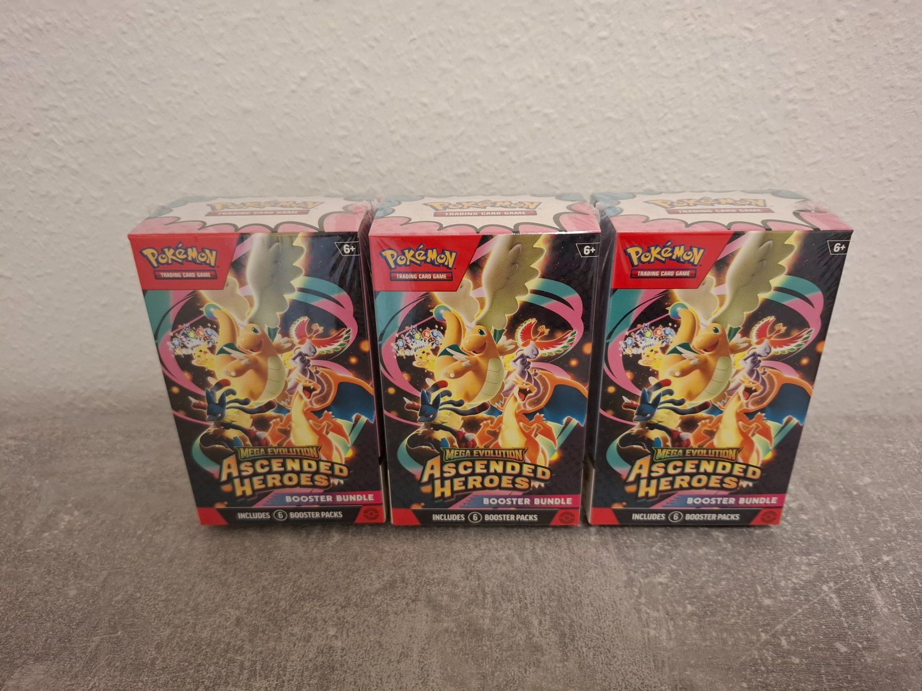 Pokémon Carte collezionabili: 3x Ascended Heroes Booster Bundle EN – Nuovo e nell'imballaggio originale da Winterthur venduto da andrekeller95