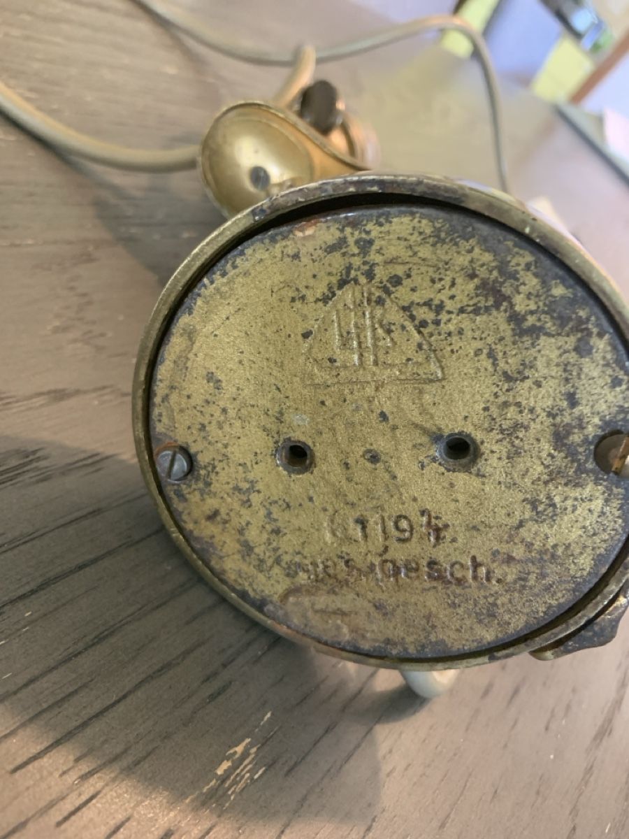 Lampen: Antike Öllampe Tischlampe Messing mit 2 Schirmchen, ein Muss – Gebraucht aus Wenslingen von sop_jmk9 6