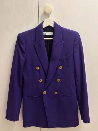 Zara Blazer violet femme XS