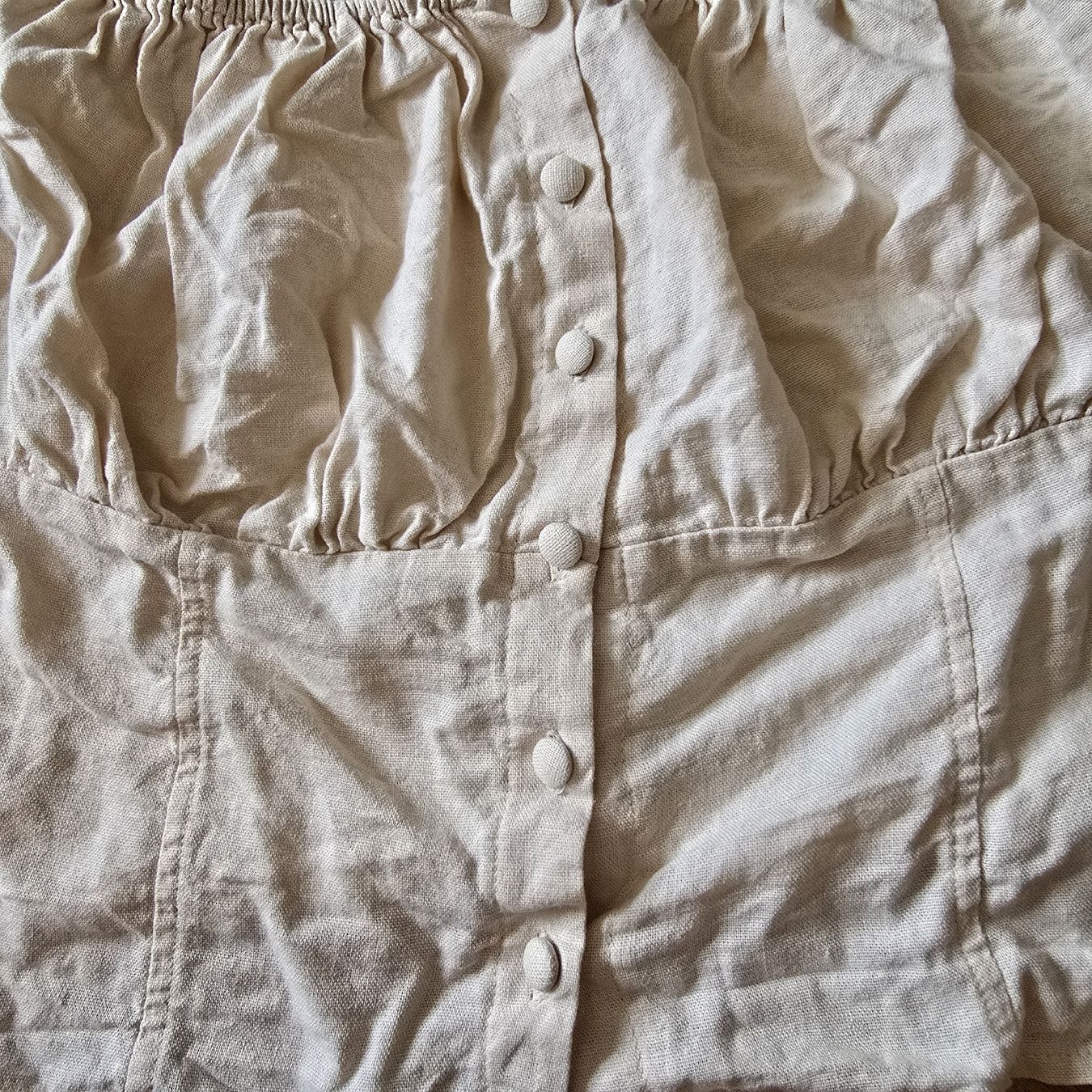Asos Tops: ASOS Linen-Blend Crop Top – Gebraucht aus Basel von DaniJohni 3