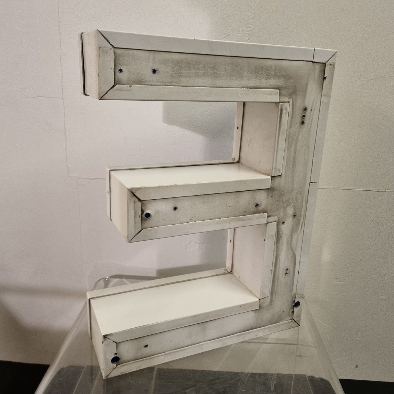 Lampade: Leuchtbuchstabe Leuchtbuchstaben E – Usato da Trogen venduto da 2ndlifebrocantegmbh 5