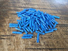 lego 6558 lot de 100 pièces Blue Technic, Pin 3L