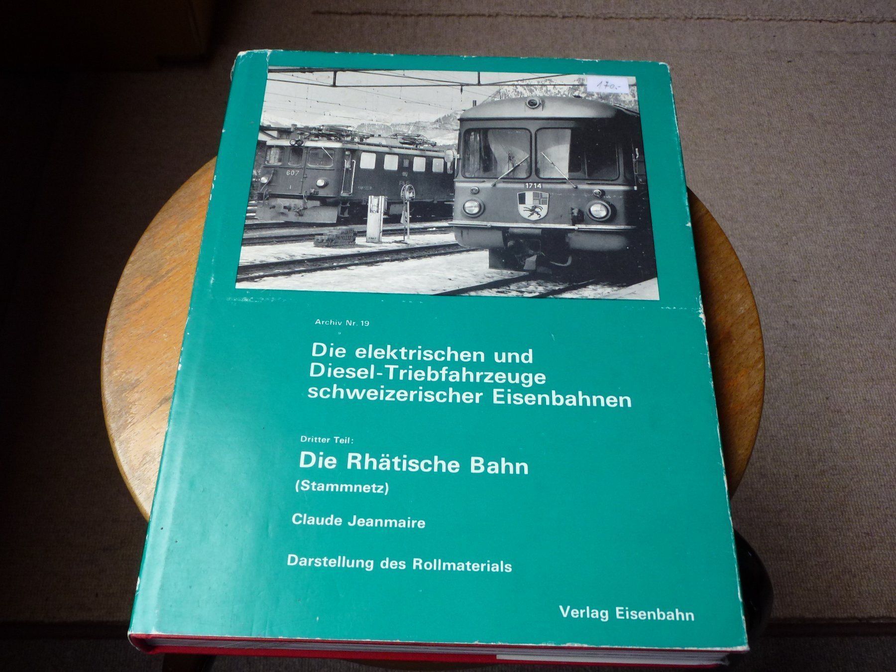Modelleisenbahnen: Claude Jeanmaire Archiv Nr.19 – Gebraucht aus Birmensdorf ZH von 8903ErichTittel