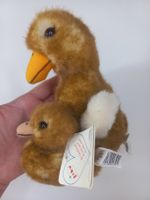 Vintage Ente mit Baby - NEU - riku
