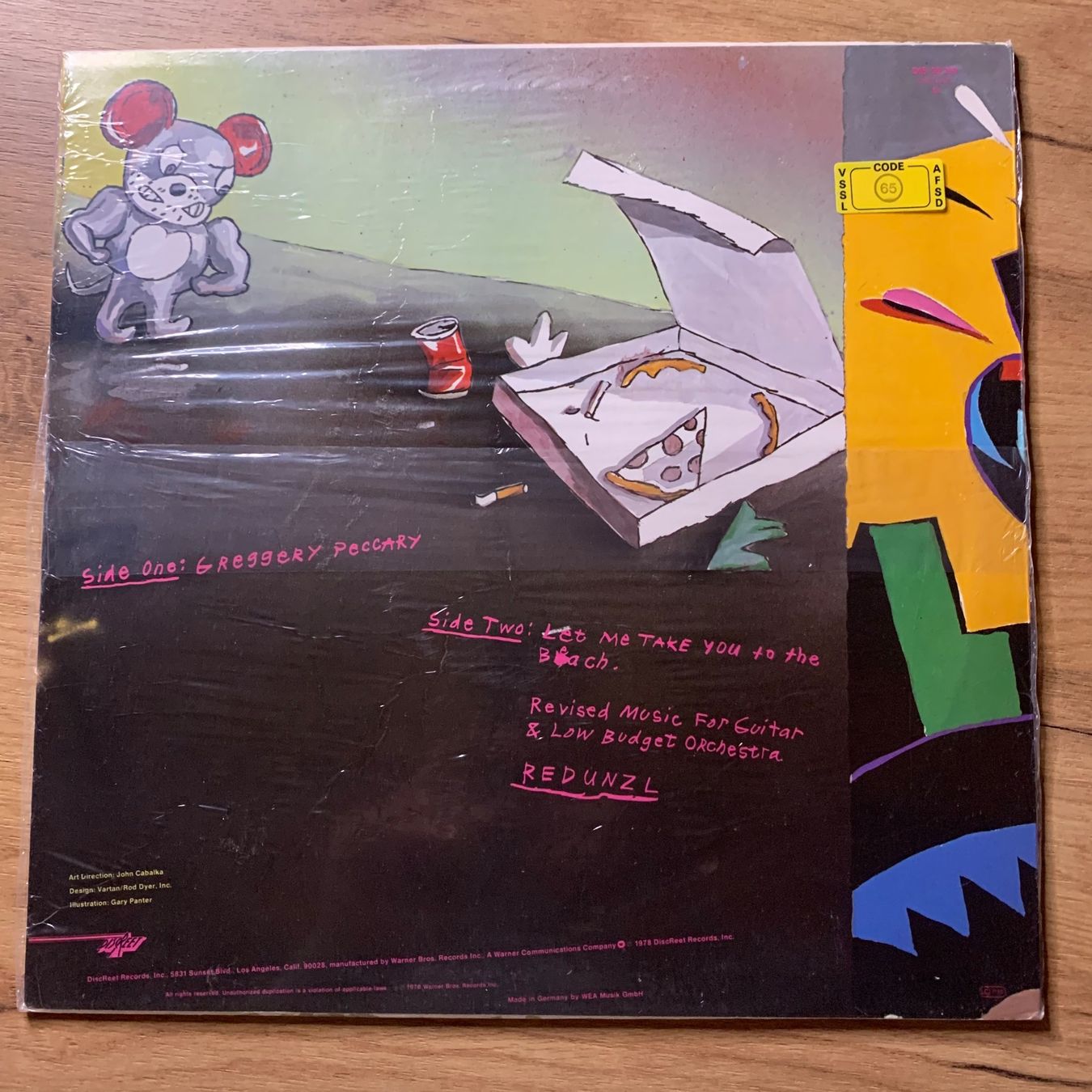 Dischi in vinile: FRANK ZAPPA - STUDIO TAN...OG GER 1978...SEALED – Nuovo e nell'imballaggio originale da Gals venduto da Diskopatshop 1