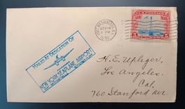 U.S.A, Einweihung des Wasserflugplatzes in Port Washington,