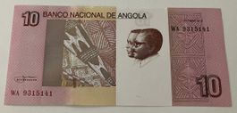 Angola 10 Kwanzas 2012 Neuwertig