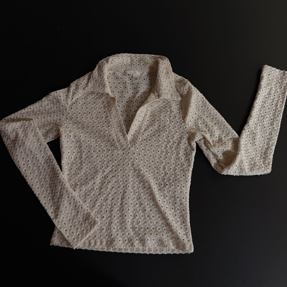 H&M Camicette: H&M creamy long sleeve – Usato da Schaffhausen venduto da nuhcyar 1