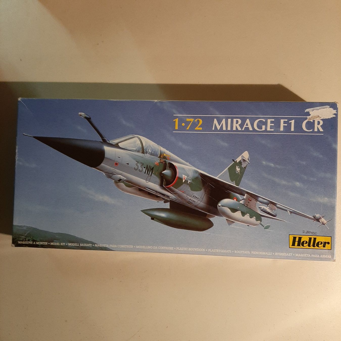 Heller Kit di modellismo & Modellini statici: 1981 ... Dassault Mirage F.1 CR ... Heller 80355 – Usato da Bonstetten venduto da Benibanny59