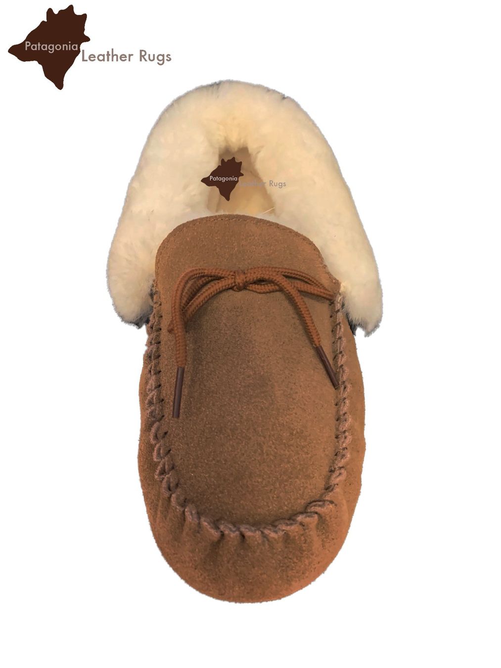 Scarpe da donna: Mit Lammfell gefütterte Leder-Mokassins – Nuovo e nell'imballaggio originale da Arbedo venduto da patagonialeatherrugs 4
