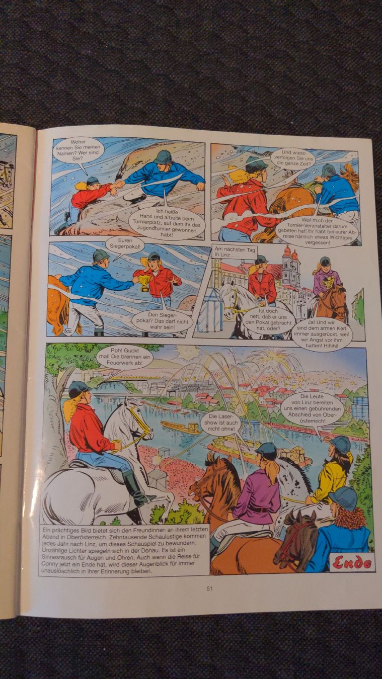 Fumetti: Conny Comic-Sonderheft #1 - Meine schönsten Pferdecomics – Usato da Niederscherli venduto da Mon_Art 5