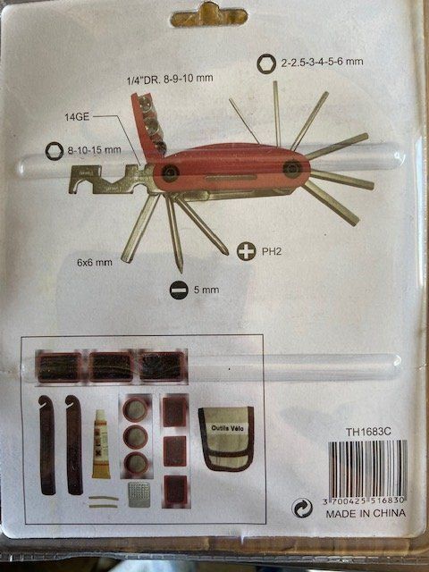 Alle Werkzeuge: Velo Reparatur-Werkzeug-Set – Neu (gemäss Beschreibung) aus Oensingen von Shop5000 1