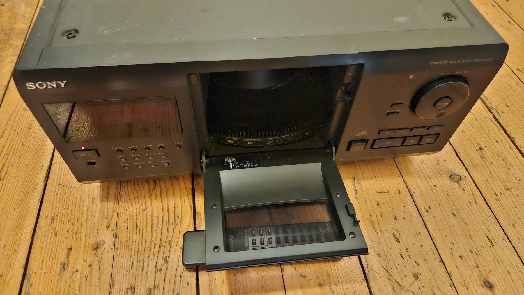 Sony Multimediaplayer & Streamer: Sony CDP-CX 250 200 CD MegaStorage CD-Player – Gebraucht aus Männedorf von egl_nfg9 1