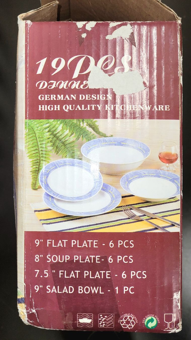 Set di piatti: Service de table 19 pièces Bavaria – Nuovo e nell'imballaggio originale da Châtelaine venduto da Vlad311 1