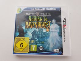 Nintendo 3DS Ravenheart Mystery Case Files - Top Zustand