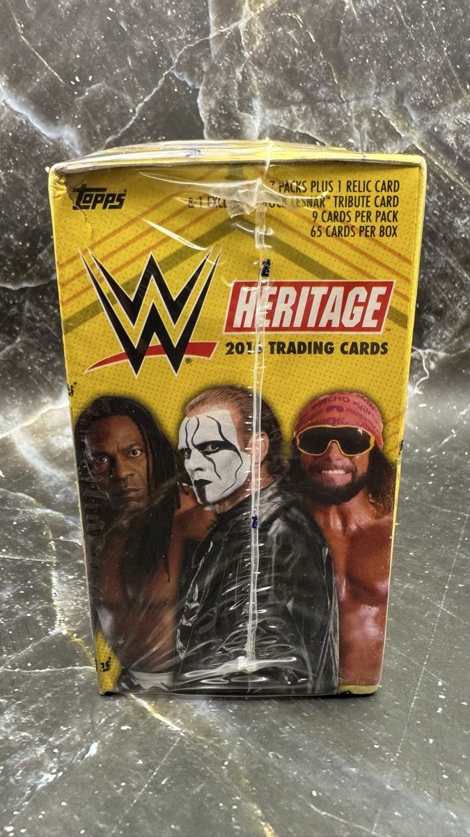 Topps Cartes à collectionner: Topps WWE Heritage 2016 Blaster Box – Neuf (Voir description) à Grenchen par marc_wilhelm 1