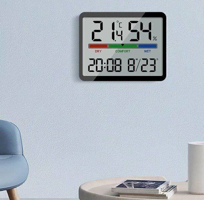 Altro per la casa: Hygrometer Wecker Digital Tischuhr mit LCD Thermometer – Nuovo (secondo la descrizione) da Kirchdorf AG venduto da Aarereussshop 1