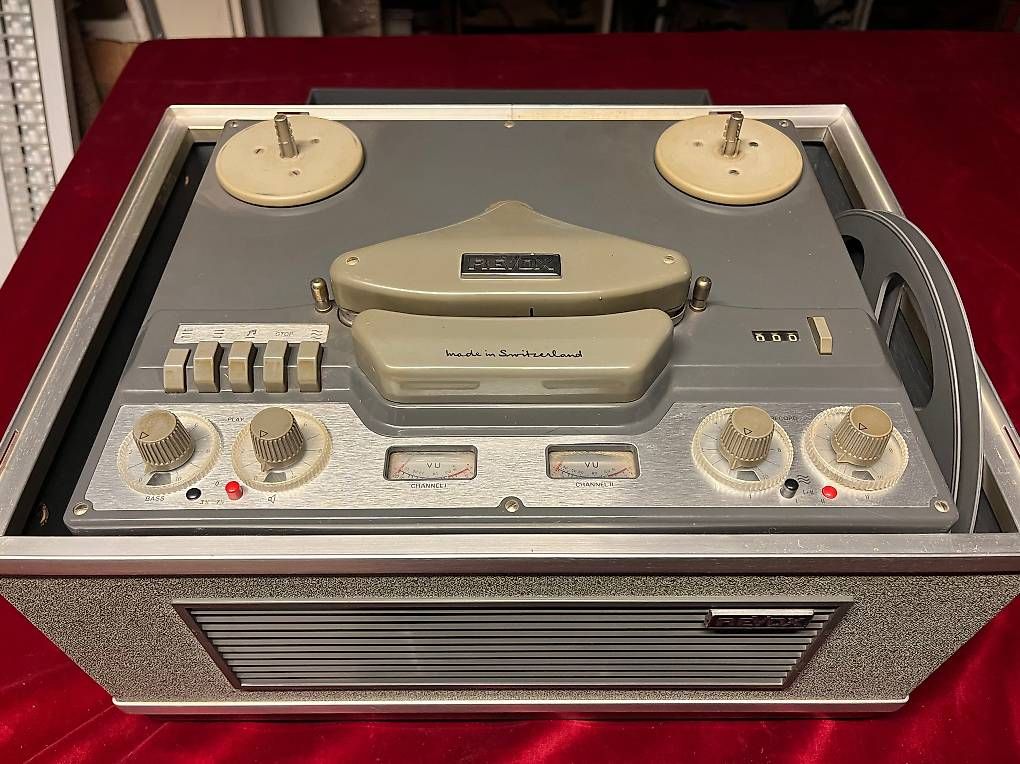 Revox Apparecchi a nastro: REVOX G36 Stéréo  Willi Studer  années 60 recorder – Usato da La Chaux-de-Fonds venduto da Simone1180 1